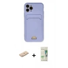 MARSİLYAN™- iPhone 11 Pro Kılıf Vadi Çizgi Prime - Siyah 20D Premium Cam Ekran Koruyucu + Renkli Kamera Lens Koruma Cam - MI
