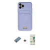 MARSİLYAN™- iPhone 11 Pro Kılıf Vadi Çizgi Prime - Siyah 20D Premium Cam Ekran Koruyucu + Shine Kamera Lens Koruma Cam - MI