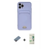 MARSİLYAN™- iPhone 11 Pro Kılıf Vadi Çizgi Prime - Siyah 20D Premium Cam Ekran Koruyucu + Shine Kamera Lens Koruma Cam - PE