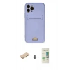 MARSİLYAN™- iPhone 11 Pro Kılıf Vadi Çizgi Prime - Siyah 20D Premium Cam Ekran Koruyucu + Renkli Kamera Lens Koruma Cam - SI