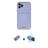 MARSİLYAN™- iPhone 11 Pro Kılıf Vadi Çizgi Prime - Siyah 3D Antistatik Seramik Nano Ekran Koruyucu + Shine Kamera Lens Koruma Cam - SABE