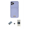 MARSİLYAN™- iPhone 11 Pro Kılıf Vadi Çizgi Prime - Siyah 5D Hayalet Cam Ekran Koruyucu + Shine Kamera Lens Koruma Cam - GD