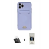 MARSİLYAN™- iPhone 11 Pro Kılıf Vadi Çizgi Prime - Siyah 5D Hayalet Cam Ekran Koruyucu + Kamera Lens Koruma Cam - SF
