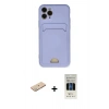 MARSİLYAN™- iPhone 11 Pro Kılıf Vadi Çizgi Prime - Siyah 5D Hayalet Cam Ekran Koruyucu + Renkli Kamera Lens Koruma Cam - YL