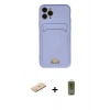 MARSİLYAN™- iPhone 11 Pro Kılıf Vadi Çizgi Prime - Siyah Joko Magic 5D Hayalet Cam + Mavi Renkli Kamera Lens Koruma Cam