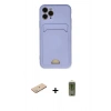 MARSİLYAN™- iPhone 11 Pro Kılıf Vadi Çizgi Prime - Siyah Joko Magic 5D Hayalet Cam + Yeşil Renkli Kamera Lens Koruma Cam