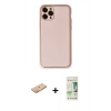 MARSİLYAN™- iPhone 11 Pro Kılıf Yadigar Klasik - Siyah 20D Premium Cam Ekran Koruyucu + Renkli Kamera Lens Koruma Cam - TU