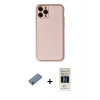 MARSİLYAN™- iPhone 11 Pro Kılıf Yadigar Klasik - Siyah 5D Hayalet Cam Ekran Koruyucu + Shine Kamera Lens Koruma Cam - SABE