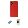 MARSİLYAN™- iPhone 11 Pro Kılıf Yadigar Klasik - Siyah 5D Hayalet Cam Ekran Koruyucu + Shine Kamera Lens Koruma Cam - SABE
