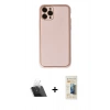 MARSİLYAN™- iPhone 11 Pro Kılıf Yadigar Klasik - Siyah 6D Mat Seramik Hayalet Nano Ekran Koruyucu + Kamera Lens Koruma Cam - SF