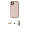 MARSİLYAN™- iPhone 11 Pro Kılıf Yadigar Klasik - Siyah 6D Mat Seramik Hayalet Nano Ekran Koruyucu + Renkli Kamera Lens Koruma Cam - YL
