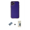 MARSİLYAN™- iPhone 11 Pro Kılıf Yadigar Klasik - Siyah 6D Mat Seramik Hayalet Nano Ekran Koruyucu + Shine Kamera Lens Koruma Cam - MI