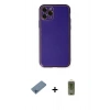 MARSİLYAN™- iPhone 11 Pro Kılıf Yadigar Klasik - Siyah Joko Magic 5D Hayalet Cam + Mavi Shine Kamera Lens Koruma Cam