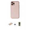 MARSİLYAN™- iPhone 11 Pro Kılıf Yadigar Klasik - Siyah Joko Magic 5D Hayalet Cam + Renkli Kamera Lens Koruma Cam - PE