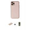 MARSİLYAN™- iPhone 11 Pro Kılıf Yadigar Klasik - Siyah Joko Magic 5D Hayalet Cam + Renkli Kamera Lens Koruma Cam - MI