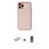 MARSİLYAN™- iPhone 11 Pro Kılıf Yadigar Klasik - Siyah Joko Magic 5D Hayalet Cam + Renkli Kamera Lens Koruma Cam - YL