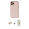 MARSİLYAN™- iPhone 11 Pro Kılıf Yadigar Klasik - Siyah Mat Seramik Nano Ekran Koruyucu + Renkli Kamera Lens Koruma Cam - SI