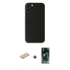 MARSİLYAN™- iPhone 11 Pro Kılıf Yadigar Yansıma Serisi - Şeffaf 360 Full Body Arka Koruyucu + Renkli Kamera Lens Koruma Cam - YL