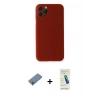 MARSİLYAN™- iPhone 11 Pro Kılıf Yadigar Yansıma Serisi - Şeffaf Pasifik Cam Ekran Koruyucu + Shine Kamera Lens Koruma Cam - SABE