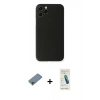 MARSİLYAN™- iPhone 11 Pro Kılıf Yadigar Yansıma Serisi - Şeffaf Pasifik Cam Ekran Koruyucu + Shine Kamera Lens Koruma Cam - SABE