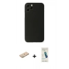 MARSİLYAN™- iPhone 11 Pro Kılıf Yadigar Yansıma Serisi - Şeffaf Pasifik Cam Ekran Koruyucu + Renkli Kamera Lens Koruma Cam - YL