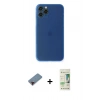 MARSİLYAN™- iPhone 11 Pro Kılıf Yadigar Yansıma Serisi - Siyah 20D Premium Cam Ekran Koruyucu + Metal Kamera Lens Koruma Cam - KI