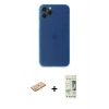 MARSİLYAN™- iPhone 11 Pro Kılıf Yadigar Yansıma Serisi - Siyah 20D Premium Cam Ekran Koruyucu + Renkli Kamera Lens Koruma Cam - TU