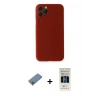 MARSİLYAN™- iPhone 11 Pro Kılıf Yadigar Yansıma Serisi - Siyah 5D Hayalet Cam Ekran Koruyucu + Shine Kamera Lens Koruma Cam - MI