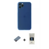 MARSİLYAN™- iPhone 11 Pro Kılıf Yadigar Yansıma Serisi - Siyah 5D Hayalet Cam Ekran Koruyucu + Shine Kamera Lens Koruma Cam - PE