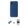 MARSİLYAN™- iPhone 11 Pro Kılıf Yadigar Yansıma Serisi - Siyah 5D Hayalet Cam Ekran Koruyucu + Shine Kamera Lens Koruma Cam - SH