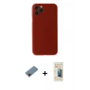 MARSİLYAN™- iPhone 11 Pro Kılıf Yadigar Yansıma Serisi - Siyah 6D Mat Seramik Hayalet Nano Ekran Koruyucu + Metal Kamera Lens Koruma Cam - KI
