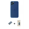 MARSİLYAN™- iPhone 11 Pro Kılıf Yadigar Yansıma Serisi - Siyah 6D Mat Seramik Hayalet Nano Ekran Koruyucu + Shine Kamera Lens Koruma Cam - GS
