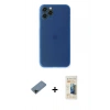 MARSİLYAN™- iPhone 11 Pro Kılıf Yadigar Yansıma Serisi - Siyah 6D Mat Seramik Hayalet Nano Ekran Koruyucu + Shine Kamera Lens Koruma Cam - SH