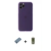 MARSİLYAN™- iPhone 11 Pro Kılıf Yadigar Yansıma Serisi - Siyah Joko Magic 5D Hayalet Cam + Shine Kamera Lens Koruma Cam - MI