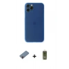 MARSİLYAN™- iPhone 11 Pro Kılıf Yadigar Yansıma Serisi - Siyah Joko Magic 5D Hayalet Cam + Shine Kamera Lens Koruma Cam - PE