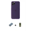 MARSİLYAN™- iPhone 11 Pro Kılıf Yadigar Yansıma Serisi - Siyah Joko Magic 5D Hayalet Cam + Shine Kamera Lens Koruma Cam - GI