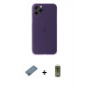 MARSİLYAN™- iPhone 11 Pro Kılıf Yadigar Yansıma Serisi - Siyah Joko Magic 5D Hayalet Cam + Shine Kamera Lens Koruma Cam - GS