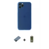 MARSİLYAN™- iPhone 11 Pro Kılıf Yadigar Yansıma Serisi - Siyah Joko Magic 5D Hayalet Cam + Siyah Shine Kamera Lens Koruma Cam