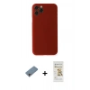 MARSİLYAN™- iPhone 11 Pro Kılıf Yadigar Yansıma Serisi - Siyah Mat Seramik Nano Ekran Koruyucu + Shine Kamera Lens Koruma Cam - GI