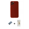 MARSİLYAN™- iPhone 11 Pro Kılıf Yadigar Yansıma Serisi - Siyah Mat Seramik Nano Ekran Koruyucu + Shine Kamera Lens Koruma Cam - SH