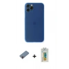 MARSİLYAN™- iPhone 11 Pro Kılıf Yadigar Yansıma Serisi - Siyah Polymer Nano Ekran Koruyucu + Shine Kamera Lens Koruma Cam - PE