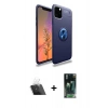MARSİLYAN™- iPhone 11 Pro Kılıf Yankı Form Prime - Şeffaf 360 Full Body Arka Koruyucu + Kamera Lens Koruma Cam - SF