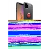MARSİLYAN™- iPhone 11 Pro Kılıf Yankı Form Prime - Siyah 3D Antistatik Hayalet Cam Ekran Koruyucu + Kamera Lens Koruma Cam - SF