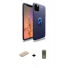 MARSİLYAN™- iPhone 11 Pro Kılıf Yankı Form Prime - Siyah Joko Magic 5D Hayalet Cam + Renkli Kamera Lens Koruma Cam - YL