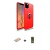 MARSİLYAN™- iPhone 11 Pro Kılıf Yankı Form Prime - Siyah Joko Magic 5D Hayalet Cam + Renkli Kamera Lens Koruma Cam - YL