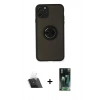 MARSİLYAN™- iPhone 11 Pro Kılıf Yörünge Çizgi - Şeffaf 360 Full Body Arka Koruyucu + Kamera Lens Koruma Cam - SF