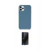 MARSİLYAN™- iPhone 11 Pro Kılıf Zirve Modern Özel Seri - Siyah 3D Antistatik Hayalet Cam Ekran Koruyucu