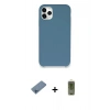 MARSİLYAN™- iPhone 11 Pro Kılıf Zirve Modern Özel Seri - Siyah Joko Magic 5D Hayalet Cam + Shine Kamera Lens Koruma Cam - MI