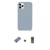 MARSİLYAN™- iPhone 11 Pro Kılıf Zirve Modern Özel Seri - Siyah Joko Magic 5D Hayalet Cam + Shine Kamera Lens Koruma Cam - SABE