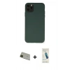 MARSİLYAN™- iPhone 11 Pro Max Kılıf Ahenk Serisi - Şeffaf Pasifik Cam Ekran Koruyucu + Rainbow Kamera Lens Koruma Cam - YL